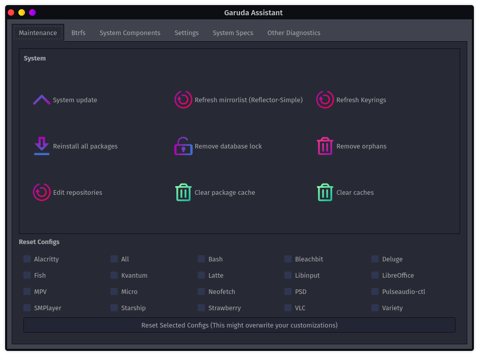 Reseting Customisations &amp; Themes to Default